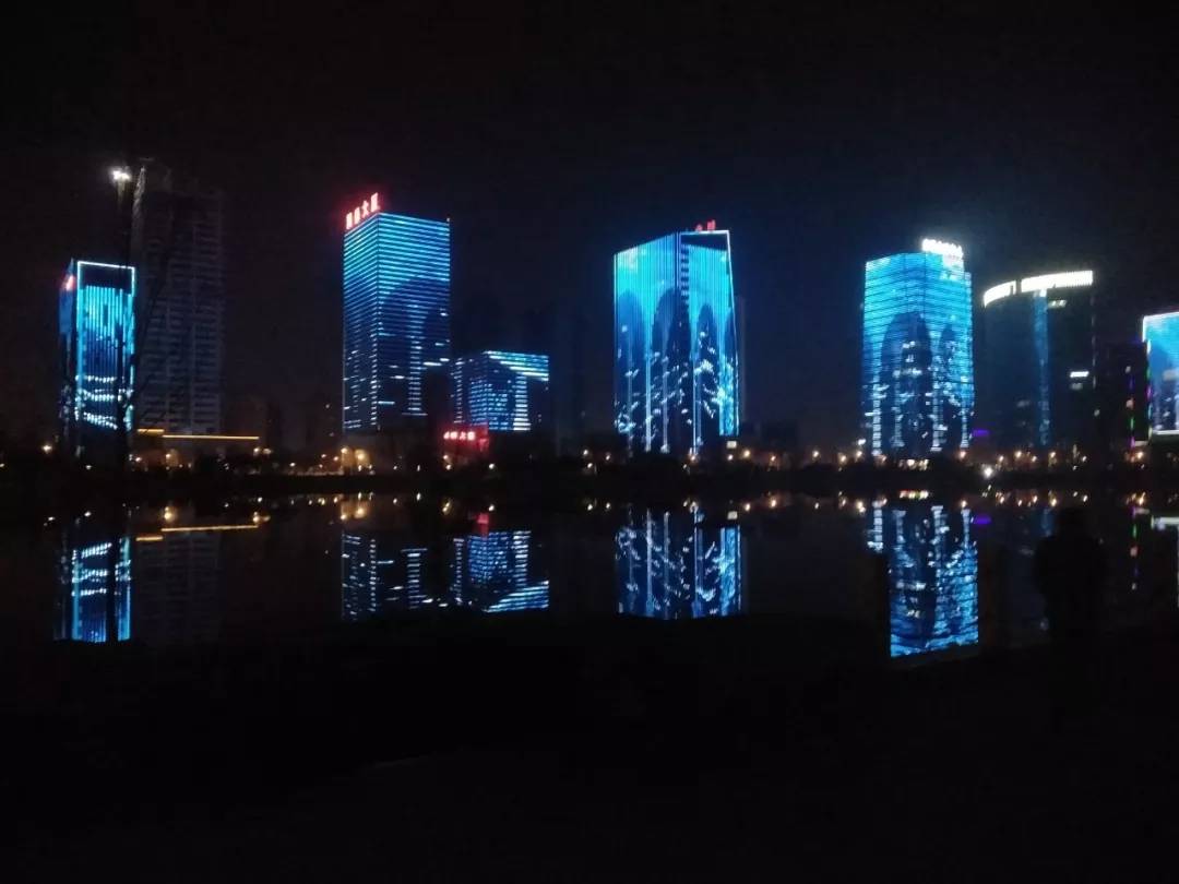 ——淄博新区夜景亮化项目
